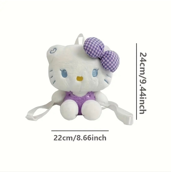 Hello Kitty Plush Backpack - Picture 6 of 6